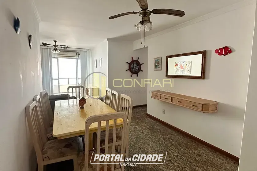 Apartamento para alugar - 70m&sup2; - Meia Praia