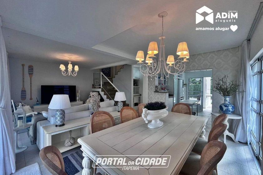 Casa para alugar - 166m&sup2; - Praia do Estaleiro