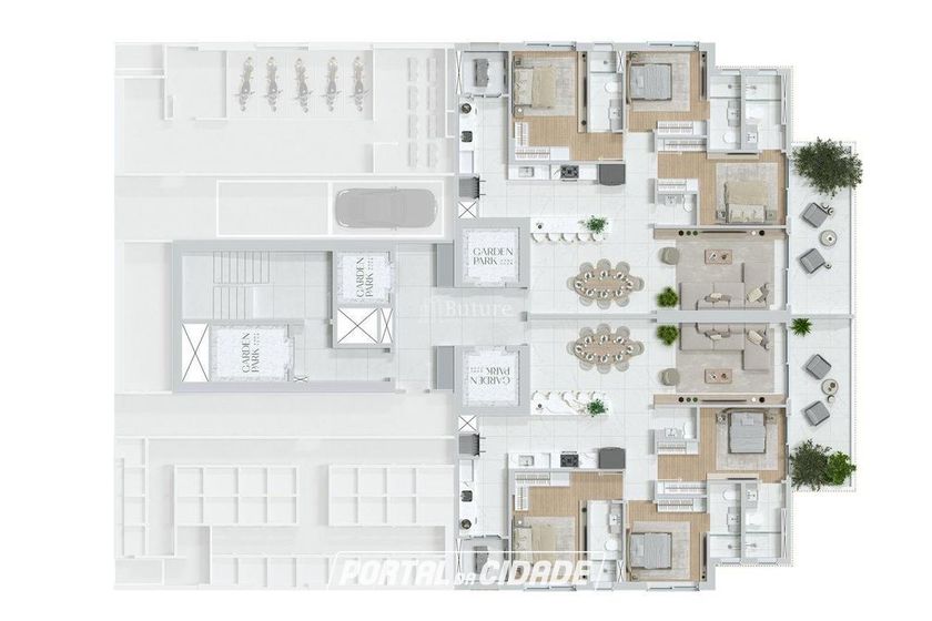 Apartamento &agrave; venda - 102m&sup2; - Pioneiros