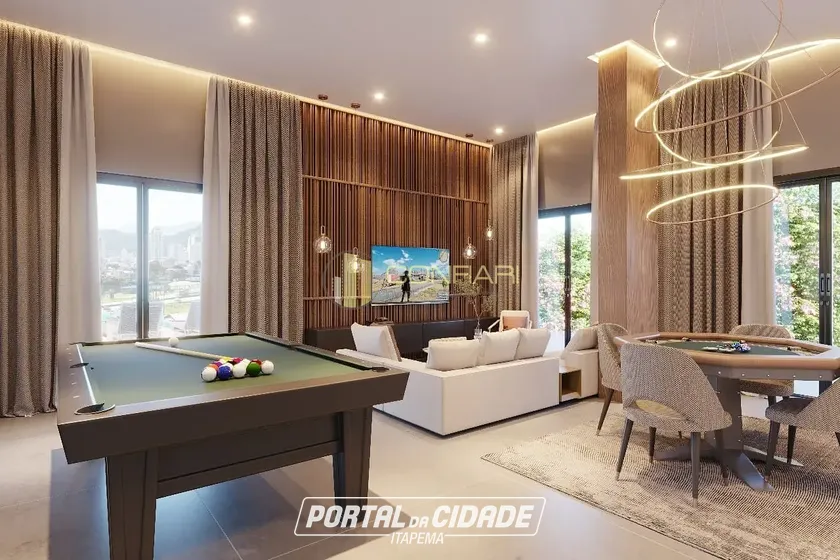 Apartamento &agrave; venda - 129m&sup2; - Meia Praia