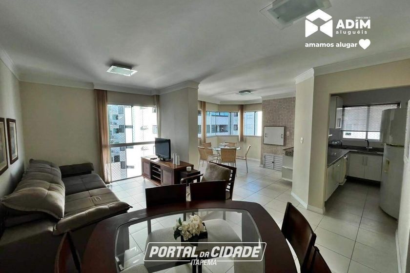 Apartamento para alugar - 111m&sup2; - Centro