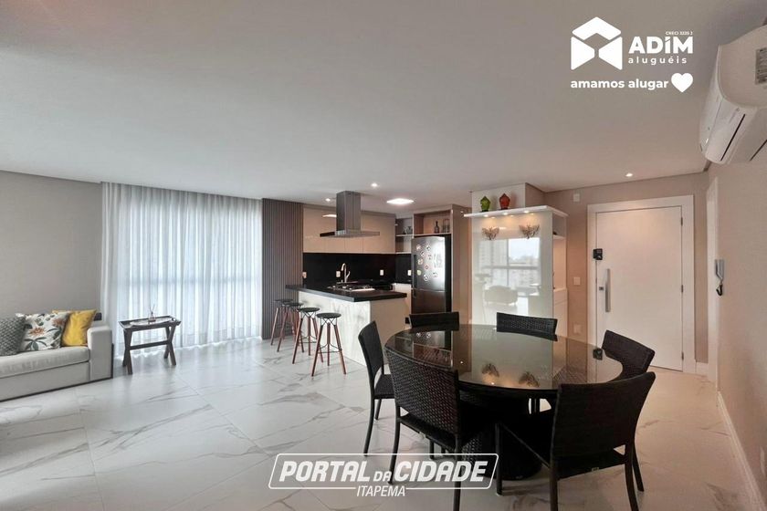 Apartamento para alugar - 120m&sup2; - Centro