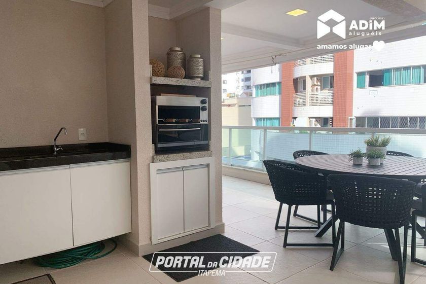 Apartamento para alugar - 127m&sup2; - Centro
