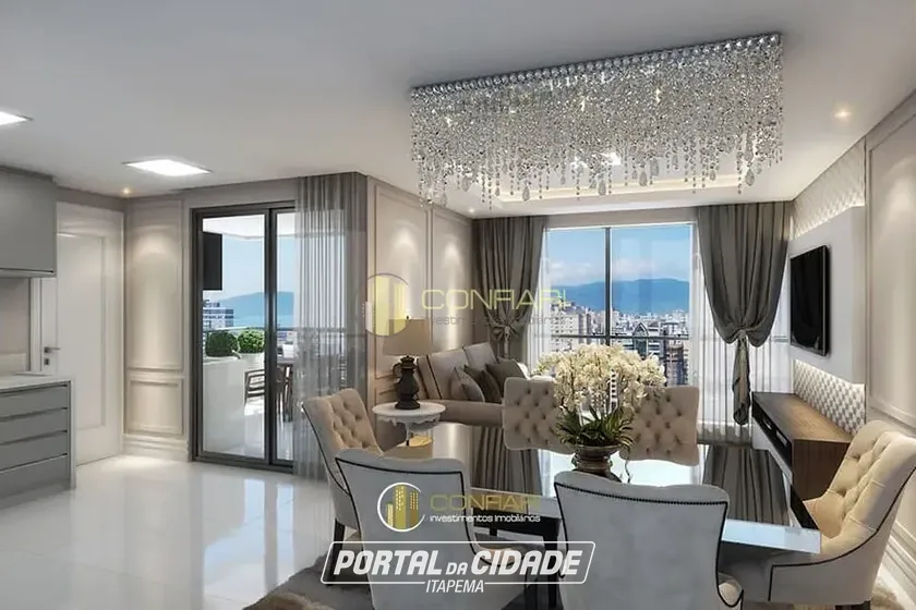 Apartamento &agrave; venda - 110m&sup2; - Meia Praia