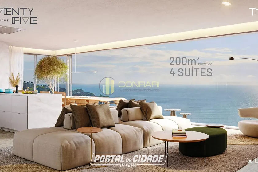 Apartamento &agrave; venda - 200m&sup2; - Centro