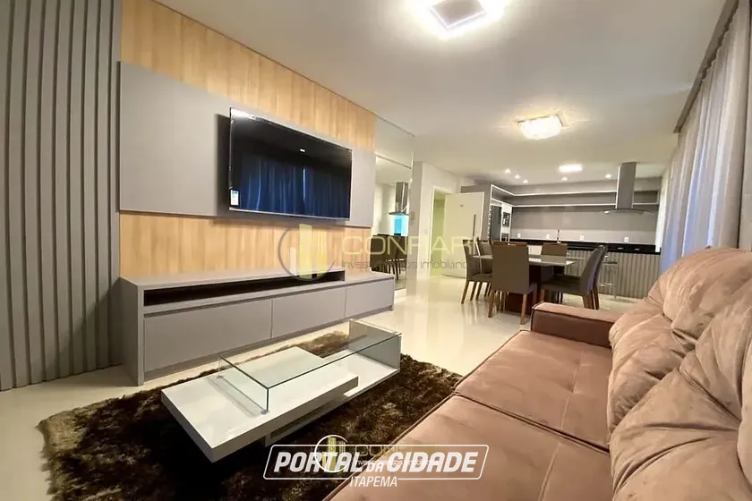 Apartamento &agrave; venda - 143m&sup2; - Meia Praia
