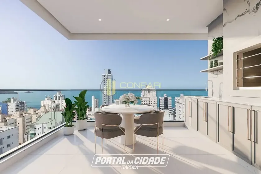 Apartamento &agrave; venda - 140m&sup2; - MEIA PRAIA