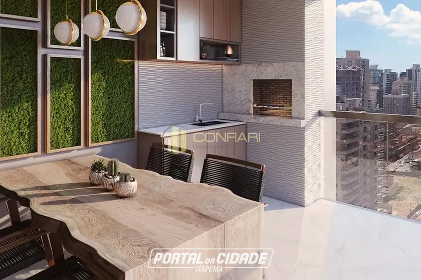Apartamento &agrave; venda - 126m&sup2; - Meia Praia