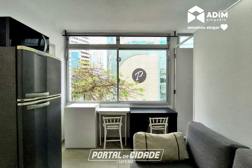 Apartamento para alugar - 28m&sup2; - Centro