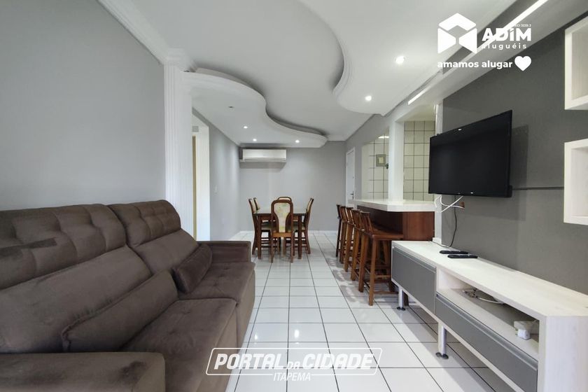 Apartamento para alugar - 90m&sup2; - Centro