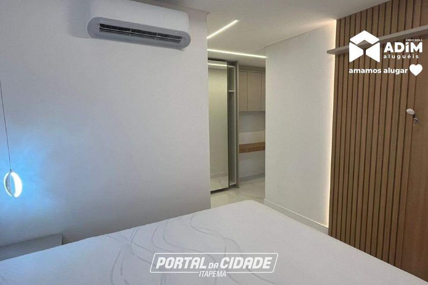 Apartamento para alugar - 160m&sup2; - Meia Praia