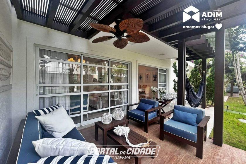 Casa para alugar - 166m&sup2; - Praia do Estaleiro