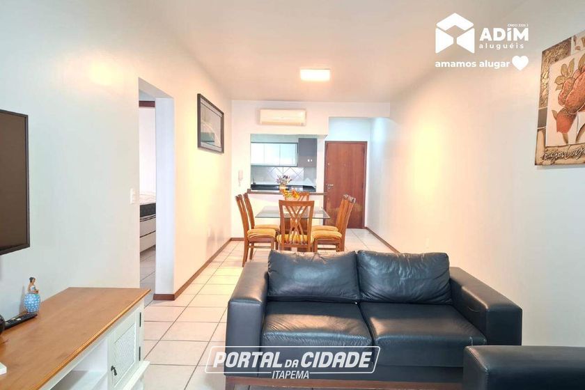 Apartamento para alugar - 134m&sup2; - Meia Praia