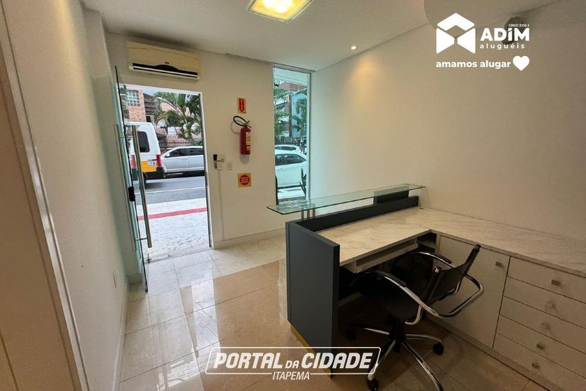 Sala Comercial para alugar - 40m&sup2; - Centro