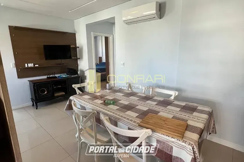 Apartamento para alugar - 80m&sup2; - Meia praia