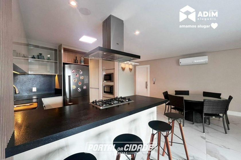 Apartamento para alugar - 120m&sup2; - Centro