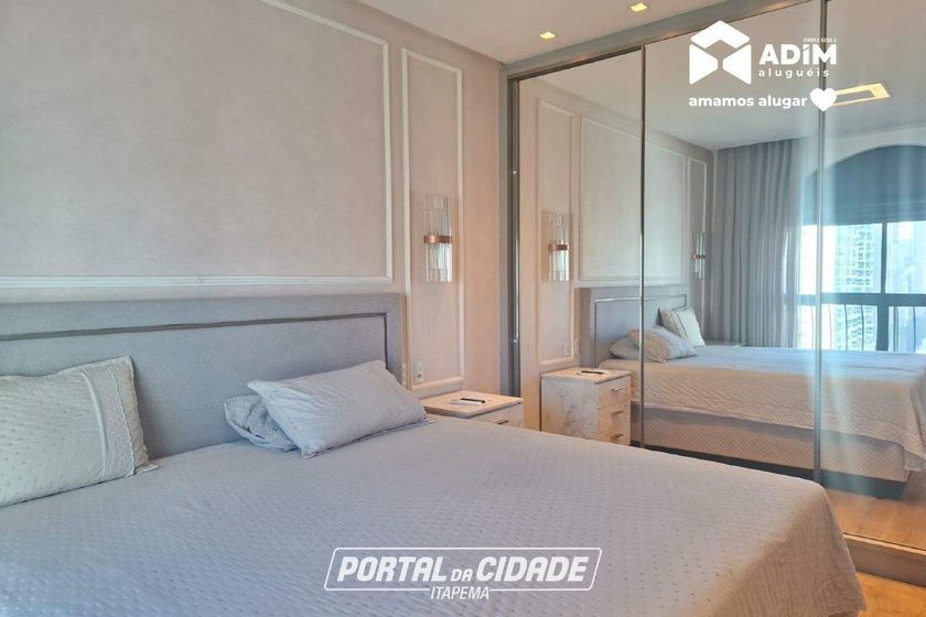 Apartamento para alugar - 127m&sup2; - Meia Praia