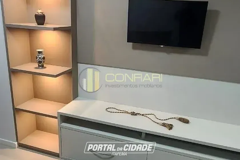 Apartamento para alugar - 80m&sup2; - Meia Praia