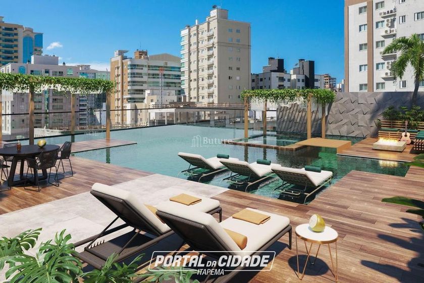 Apartamento &agrave; venda - 142m&sup2; - Meia Praia
