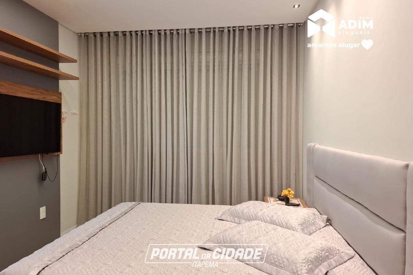 Apartamento para alugar - 132m&sup2; - Meia Praia