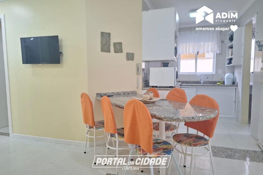 Apartamento para alugar - 64m&sup2; - Meia Praia