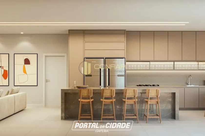 Apartamento &agrave; venda - 122m&sup2; - Meia Praia