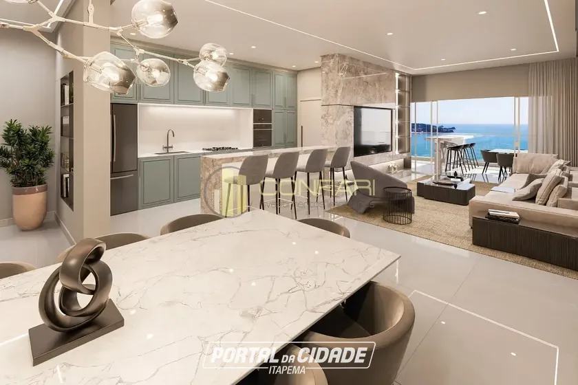 Apartamento &agrave; venda - 191m&sup2; - Centro