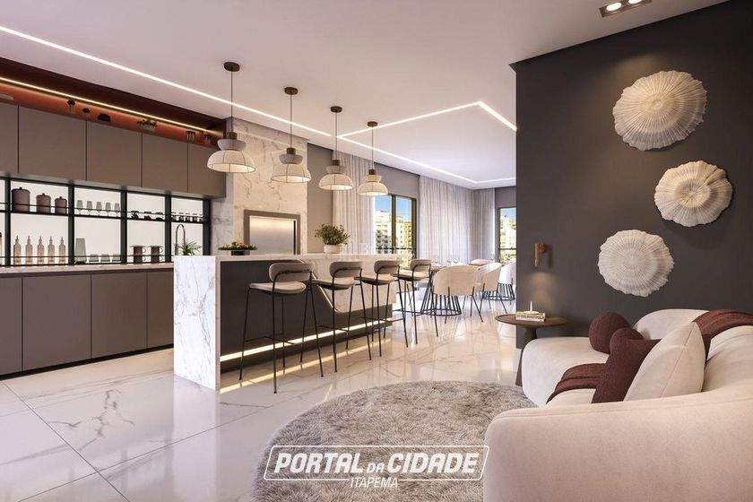 Apartamento &agrave; venda - 63m&sup2; - Meia Praia