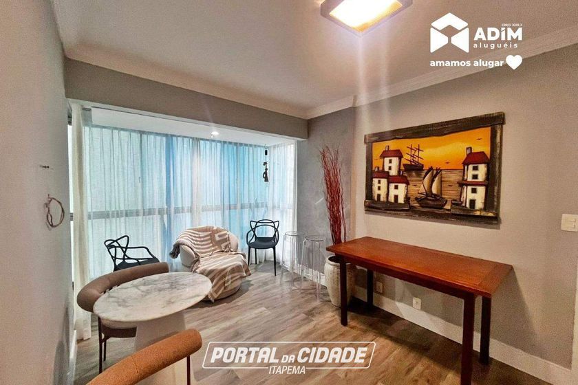 Apartamento para alugar - 120m&sup2; - Centro