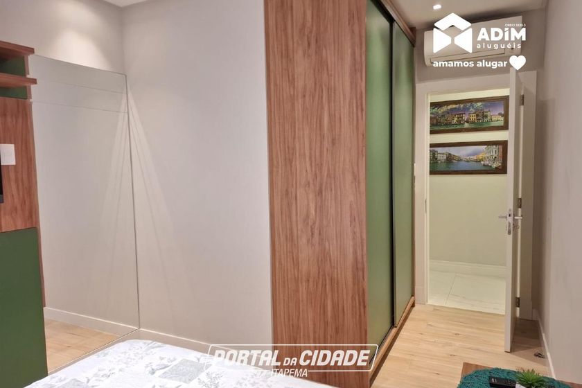 Apartamento para alugar - 132m&sup2; - Meia Praia