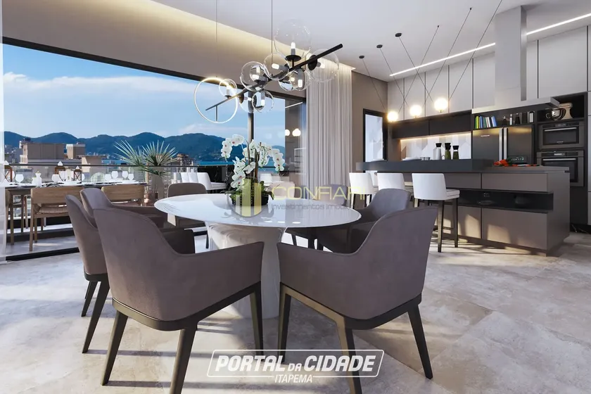 Apartamento &agrave; venda - 151m&sup2; - Meia Praia