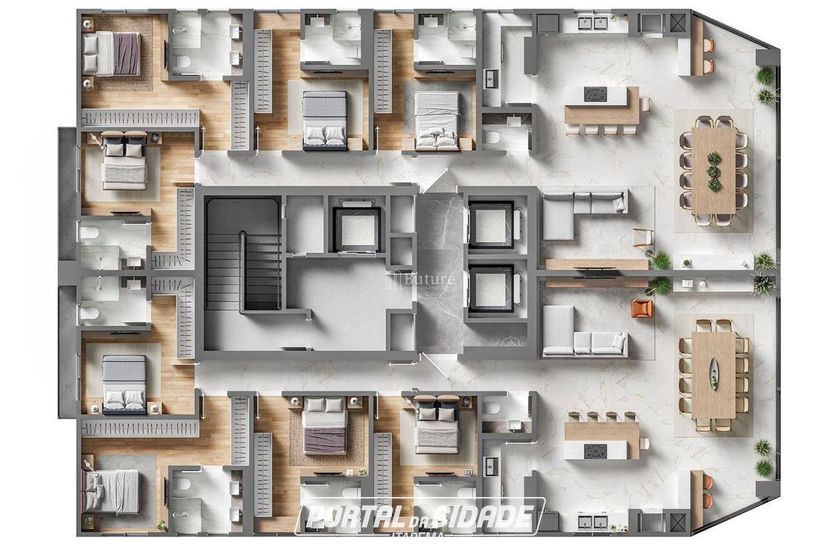 Apartamento &agrave; venda - 166m&sup2; - 