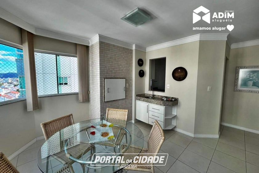 Apartamento para alugar - 111m&sup2; - Centro