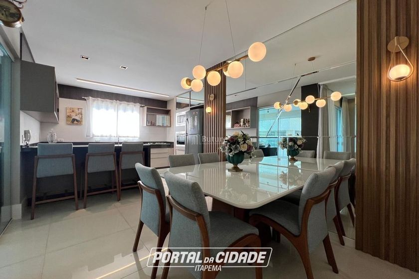 Apartamento &agrave; venda - 166m&sup2; - Meia Praia