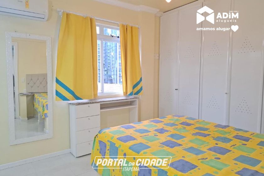 Apartamento para alugar - 64m&sup2; - Meia Praia