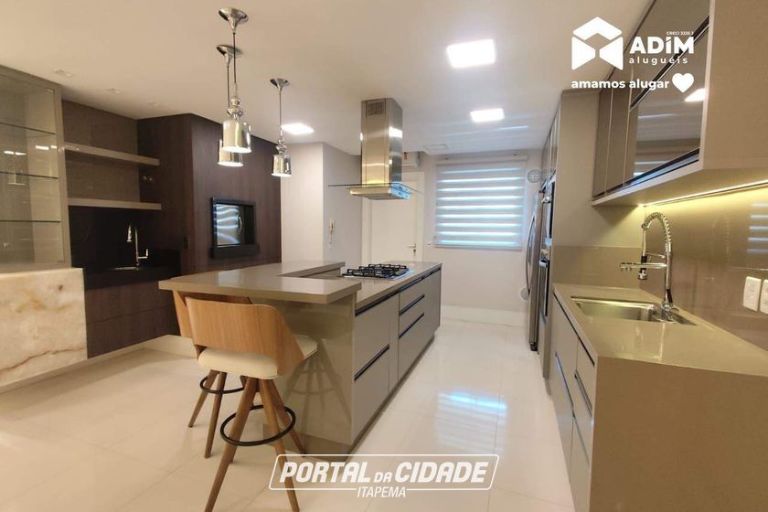 Apartamento para alugar - 138m&sup2; - Centro