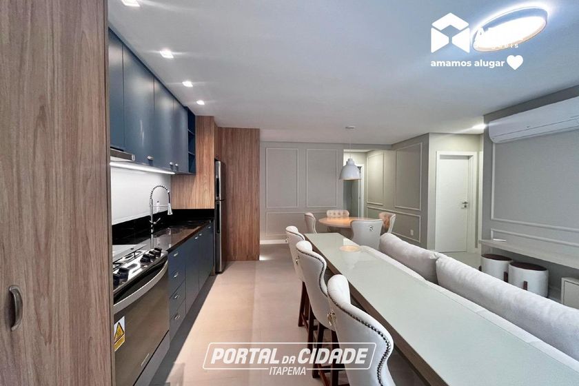Apartamento para alugar - 107m&sup2; - Praia Brava de Itaja&iacute;