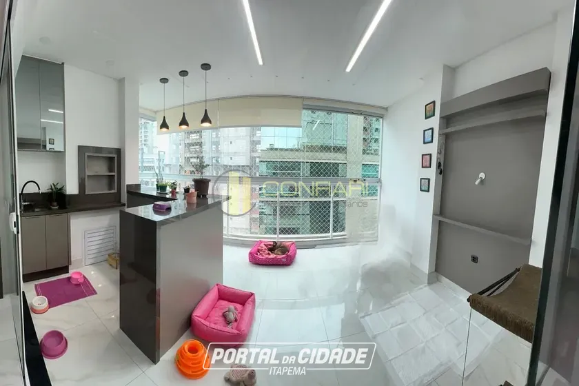 Apartamento &agrave; venda - 133m&sup2; - Meia Praia