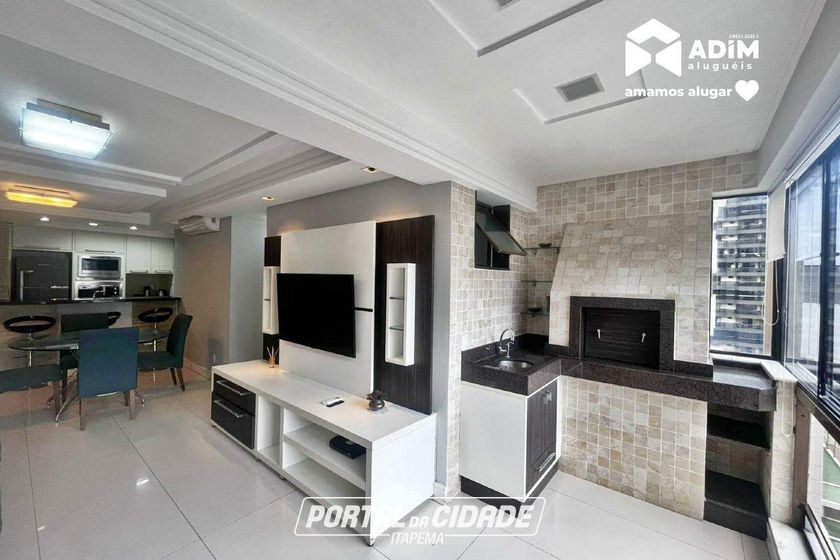 Apartamento para alugar - 126m&sup2; - Centro