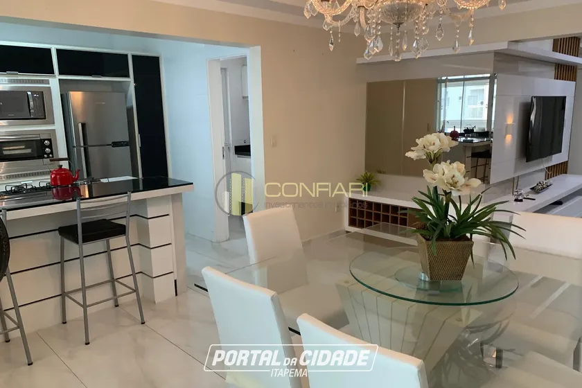 Apartamento para alugar - 90m&sup2; - Meia Praia