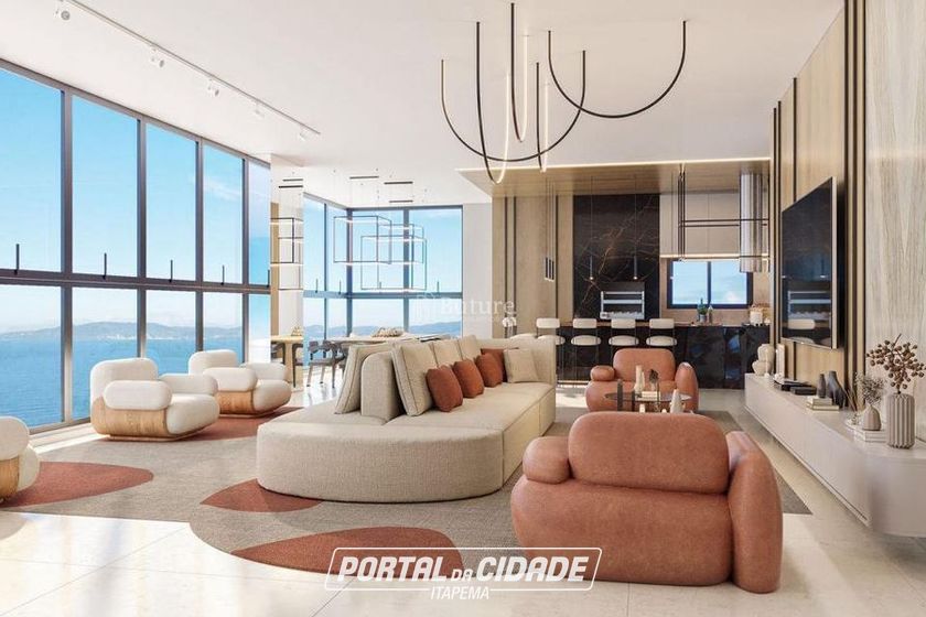 Apartamento &agrave; venda - 202m&sup2; - Centro