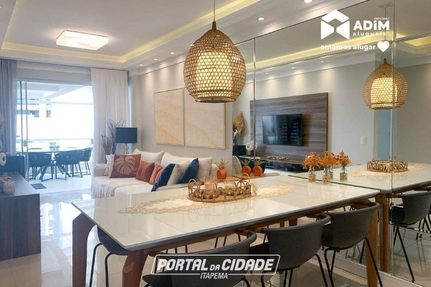 Apartamento para alugar - 127m&sup2; - Centro