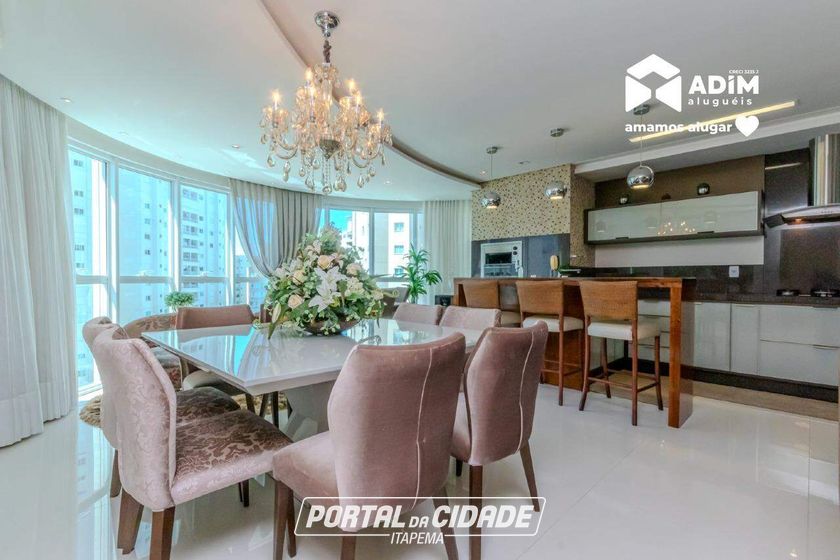 Apartamento para alugar - 128m&sup2; - Centro
