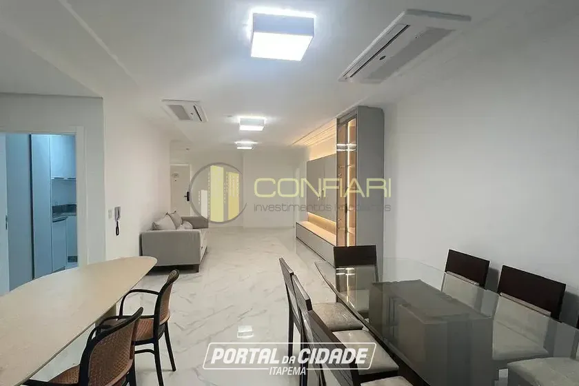Apartamento para alugar - 187m&sup2; - meia praia