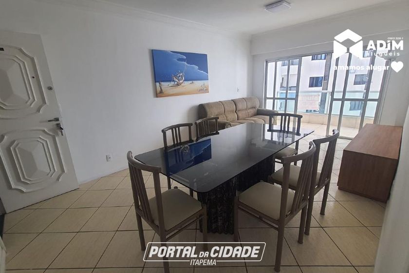 Apartamento para alugar - 100m&sup2; - Centro