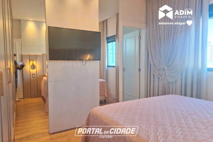 Apartamento para alugar - 127m&sup2; - Meia Praia