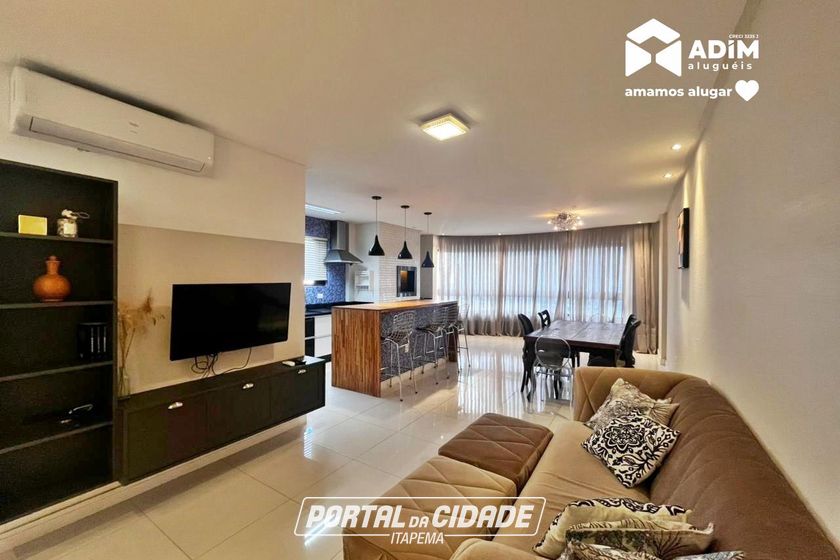 Apartamento para alugar - 106m&sup2; - Centro