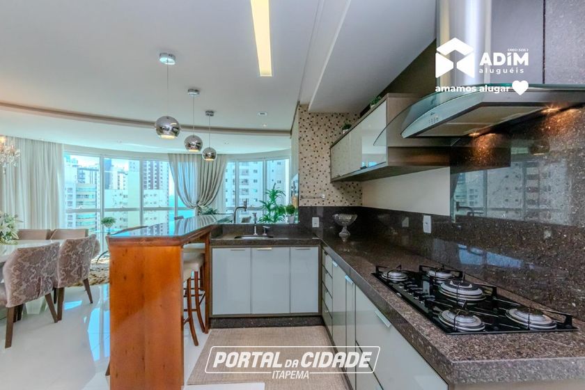 Apartamento para alugar - 128m&sup2; - Centro