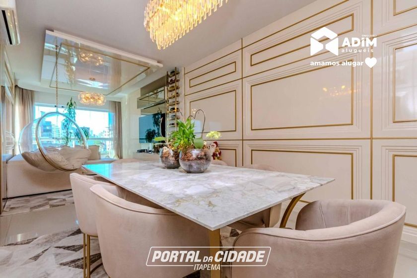 Apartamento para alugar - 90m&sup2; - Praia Brava de Itaja&iacute;