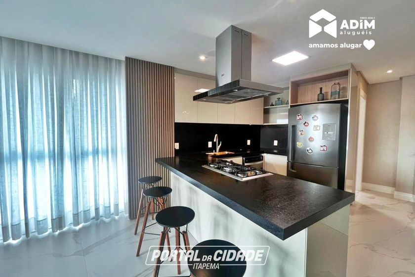 Apartamento para alugar - 120m&sup2; - Centro